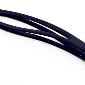 ملقاط اسود من بلوزميكالم، ملقط حواجب منحني من الستانلس ستيل بتصميم اوراق مجوفة، اداة مشبك لازالة الشعر للنساء - A، (1220459-Gaweb1) صغير الحجم وخفيف الوزن، يستخدم للسلامة، الجمال والعناية الشخصية