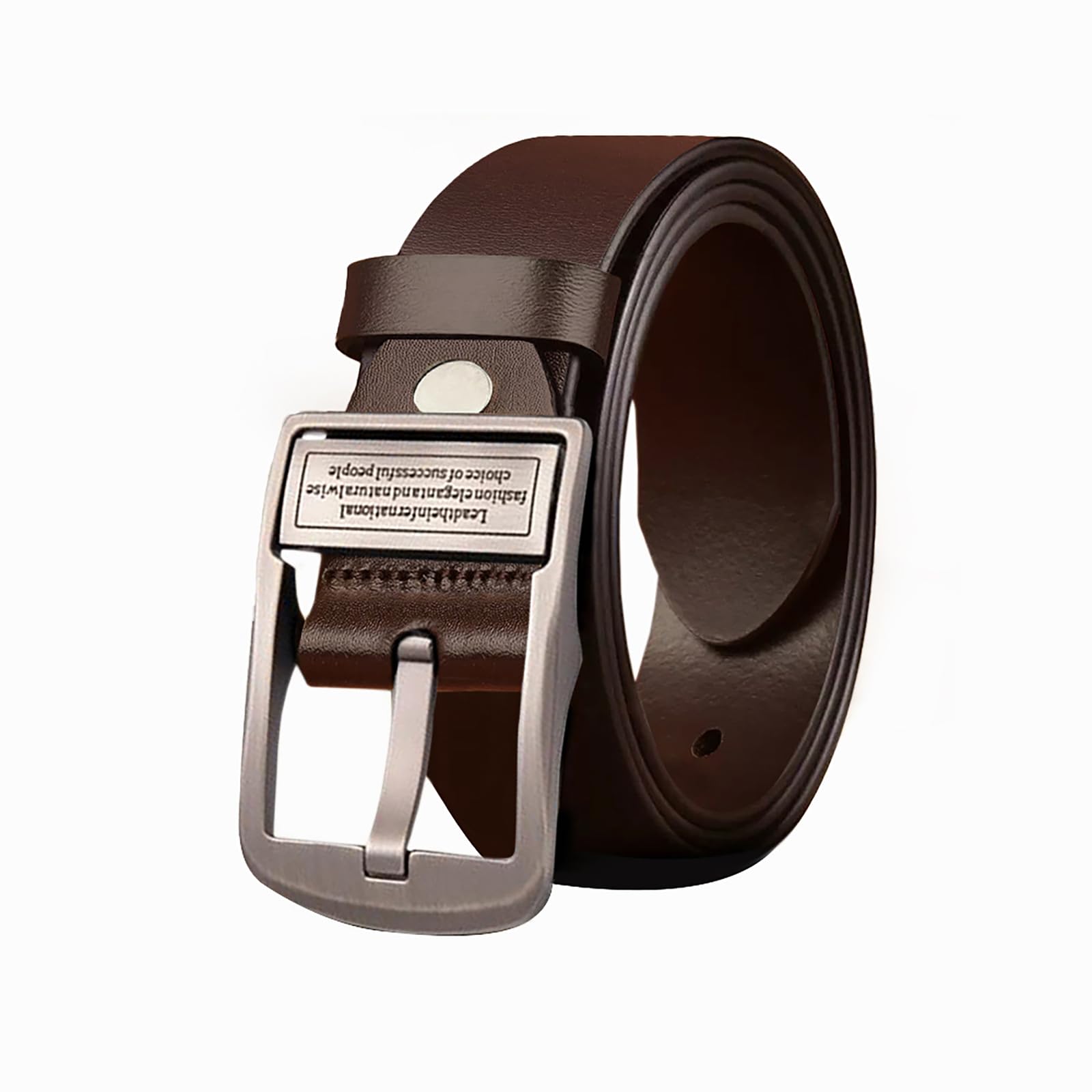 610Hz37mQFL حزام رجالي كاجوال وللعمل بطول قابل للتعديل من جود تول، للجينز والعمل والفساتين والسراويل الكاجوال