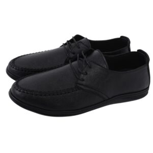 ROMBA SPORT حذاء رجالي كلاسيكي بروغ، جلد ، للمناسبات الرسمية والعمل، متوفر باللونين الأسود والبني