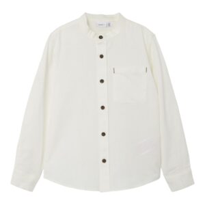 قميص فيش بأكمام طويلة للأولاد من نيم ات