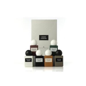 مجموعة او دي بارفان دايموند ميني 6 في 1 من ابراق (ابراهيم القرشي) - مجموعة هدايا عطر صغيرة 6 × 10 مل للرجال والنساء - عبوة متنوعة من العطور الفاخرة تدوم طويلا