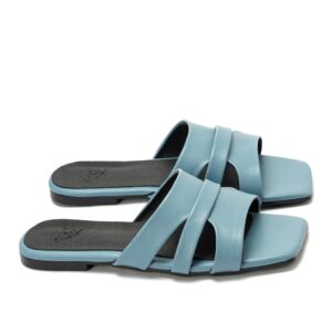 صندل بانديج بنمط شبشب مسطح للنساء من تي جي اس