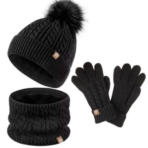 Bigthree Unisex Kids Winter Beanie