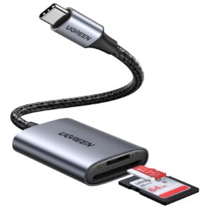 UGREEN SD Card Reader USB C Micro SD Card Adapter OTG Memory Adapter for iPhone 17 Series,MacBook Pro, M1 M2 Mac Air, iPad Pro, Surface, Dell XPS, Samsung