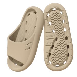 شبشب مريح مصنوع من مادة ايفا سريعة الجفاف وغير قابلة للانزلاق للاستخدام الداخلي والحمام والاستحمام والمنزل والمسبح والشاطئ للرجال والنساء