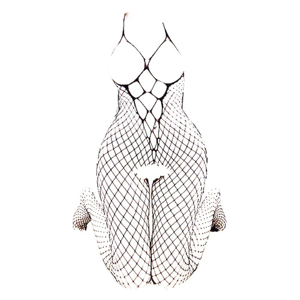 619ZTaq8o3L ملابس داخلية نسائية من قطعة واحدة، ملابس نوم شبكية مقاس واحد