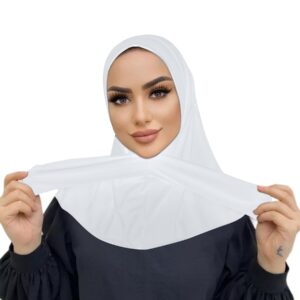 حجاب إسلامي بتصميم عصري للنساء من سويلتي، حجاب سريع الارتداء والربط واللف، وشاح بغطاء كامل للرأس، حجاب توربان للنساء