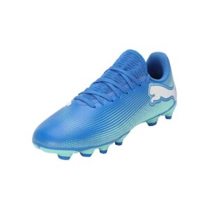 حذاء كرة قدم فيوتشر 7 بلاي للأرضيات الصلبة والعشب الصناعي للأطفال من الجنسين من بوما