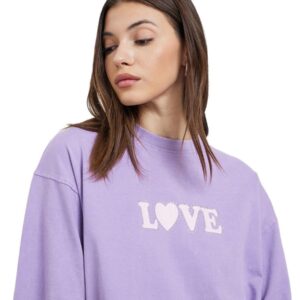 Styli Women Acid Wash Slogan Print Oversized T-Shirt