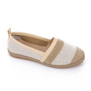 حذاء فلات شيك ناتشورال ايدج سهل الارتداء للنساء من ايس كلوب