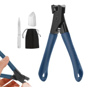 Nail Clipper,Ergonomic Grip Cutter - Finger Nail Clippers Adult - for Men Women Grooming Personal Care Pedicure