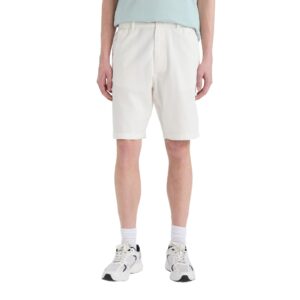 شورت يونج برمودا طراز E1716AX من نسيج محبوك بقصة عادية للرجال من ديفاكتو