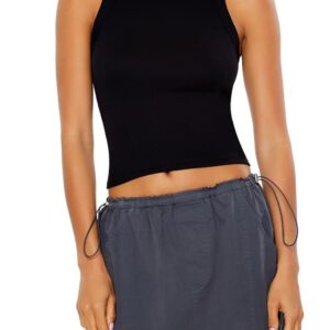 توب كات قصير من مزيج القطن للنساء من فوريفر 21