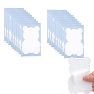 وسادات عرق تحت الابط للاستعمال مرة واحدة للنساء من ازوني، وسادات مريحة ماصة لحجب عرق الابط، اساسيات السفر، مثالية للتخييم والمساكن والعناية الشخصية ومزيل العرق للنساء (20 قطعة)