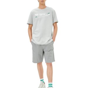 شورت برمودا بجيوب ورباط سحب للرجال من كوتون