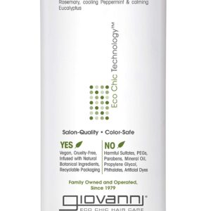 بلسم شجرة الشاي المنعش من جيوفاني - تركيبة تنظيف وترطيب ومنعشة ثلاثية 8.5 أونصة عبوة 1