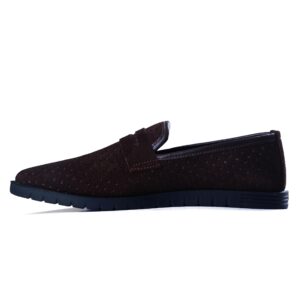 حذاء شمواه صيفي بفتحات تهوية من الجلد البقري الطبيعي للرجال، بأفضل الخامات لضمان الراحة والتهوية، مثالي للمشي اليومي في الأجواء الحارة طوال اليوم