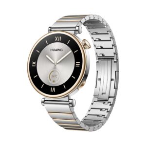 HUAWEI WATCH GT 4 41mm Smart Watch, 7 Days Battery Life, Science-based Calorie Management, Pulse Wave Arrhythmia Analysis, TruSeen 5.5+ Heart Rate Monitor, Compatible with Android & iOS, Silver