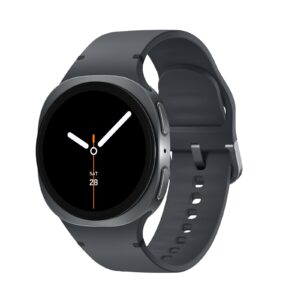 Samsung Galaxy Watch 8 (2025) 40mm Bluetooth Smartwatch, Cushion Design, Fitness Tracker, Sleep Coaching, Running Coach, Energy Score, Heart Rate Tracking, Graphite [US Version, 2 Yr Warranty]