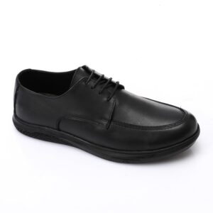 حذاء كاجوال ورسمي من الجلد الطبيعي بتصميم كلاسيكي حديث بمظهر أنيق ونمط خفيف الوزن ومريح للارتداء اليومي للرجال