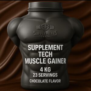 مسحوق بروتين متطور لاكتساب العضلات بنكهة الشوكولاتة، 4 كجم، 23 حصة، مسحوق بروتين ادفانسد ماس جاينر