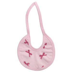 بافتة قطن بطبعة فيونكة للبنات من جوكي ام ام، لون وردي