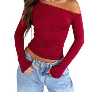 بلوزة قصيرة دامن لانجارم للنساء من اوهوكاي