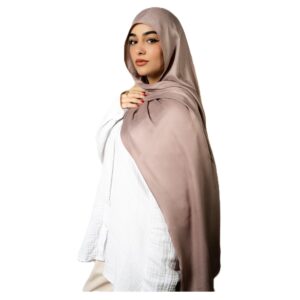 سكارف حريمي من قطن مودال بيسيك للمناسبات الخاصة من قماش ناعم وأنيق، بنمط متعدد الاستخدامات واكسسوار لأي زي، حجاب للنساء من ميلا- مقاس (75 سم× 2.00 م)