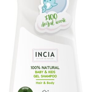 اي ان سي اي اي, شامبو عضوي طبيعي 100% معتمد لشعر الاطفال والجسم واللافندر مضاد للمخروط 350 مل