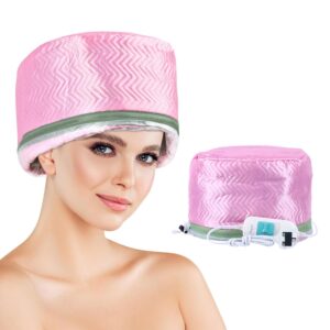 قبعة العناية بالشعر من يو ال اتش واي سي، قبعة معالجة حرارية للشعر للنساء، قبعة حرارية للترطيب العميق، قبعات معالجة حرارية لسبا الشعر، قبعة مغذية للعناية الشخصية للعائلة