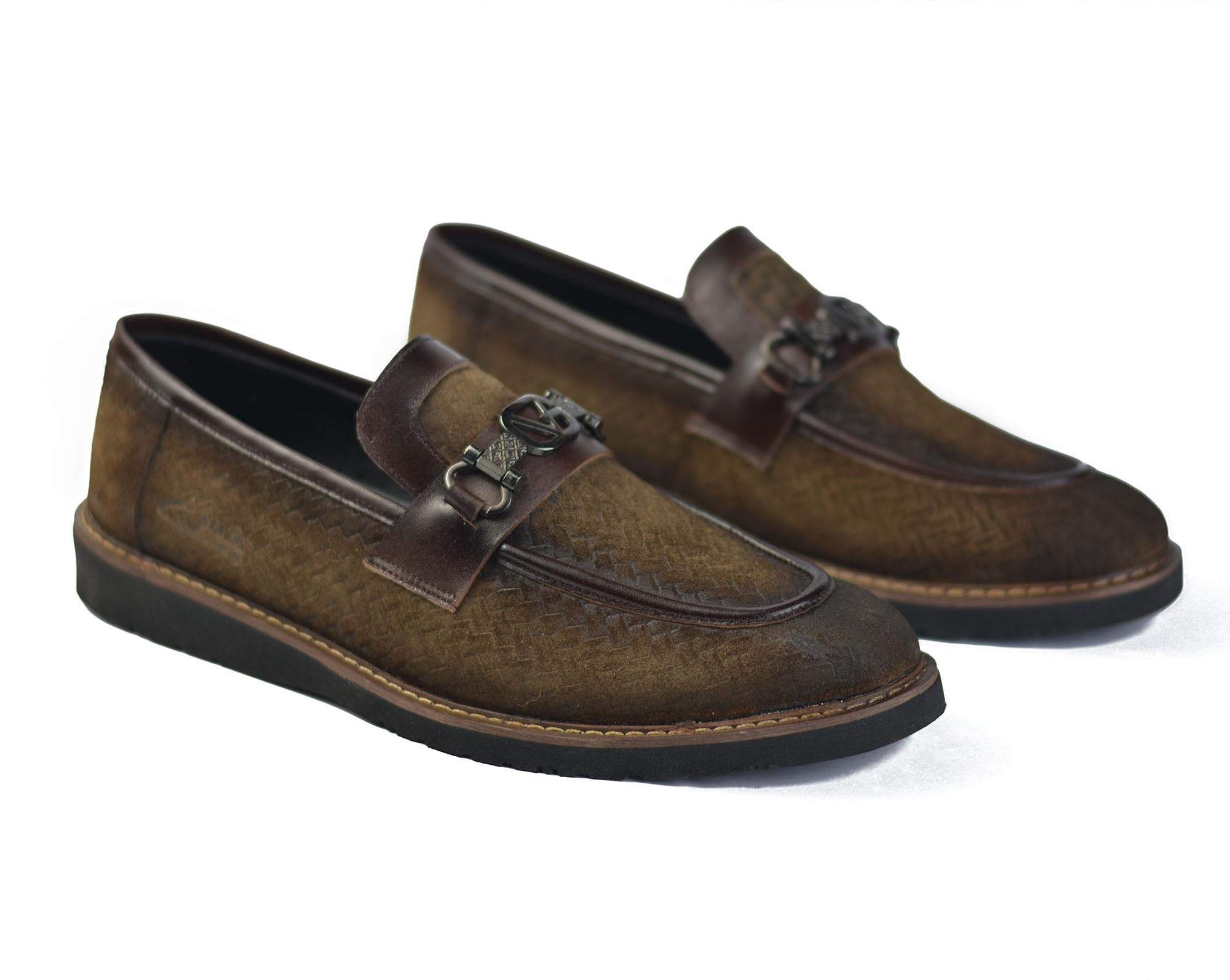 61P4Peip-JL جزمه رجالي كلاسيك شمواه عالى الجودة مع نعل مقاوم للانزلاق 2029C