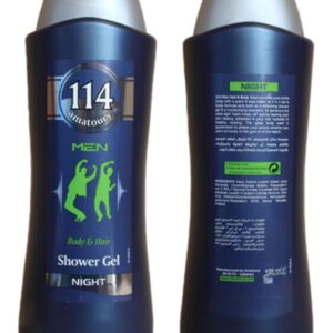 جل استحمام باين دوش نايت للرجال من 114 اماتوري - 650 مل