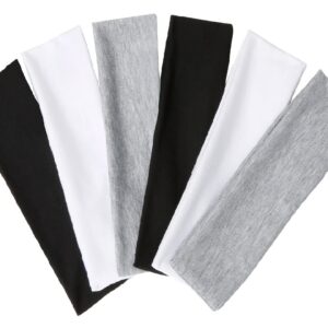 شريط شعر للنساء من تيرس، شريط رأس قماشي رقيق للنساء، شريط رأس ناعم قابل للتمدد بلون سادة