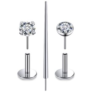 مجوهرات ثقب ميدوسا F136 تيتانيوم 16 غرام 6/8/10 ملم / خواتم الشفاه / مجوهرات ثقب الشفاه / مجوهرات ثقب لابريت / مجوهرات ثقب مونرو / اشلي / مجوهرات ثقب فيلتروم للنساء والرجال