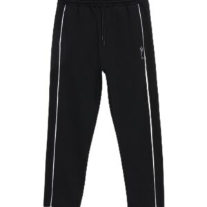 LC واكيكي بنطلون رياضي بقصة قياسية للرجال بلون اسود