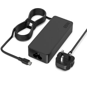 65W USB C Universal Chromebook Charger Compatible with Lenovo ThinkPad HP Dell ASUS Acer Samsung MSI Huawei InnJoo and More Type C Laptop Charger Fast Power Adapter