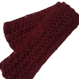 أوشحة للجو البارد -نساء، احمر