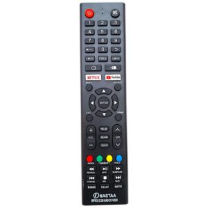 DANSAT Smart TV Remote Control – Universal Compatible Replacement, Works with Impex Smart TV, Durable, Easy Setup, Lightweight & Reliable