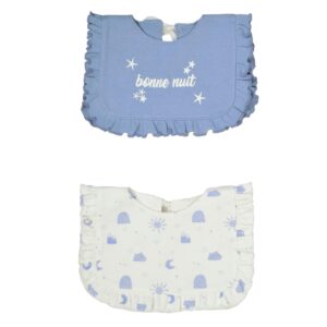 جونيور طقم مريلة قطن للاطفال بعمر 3 اشهر