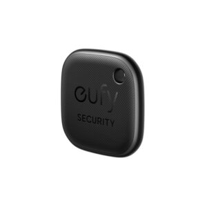 eufy Security SmartTrack Link (Black, 1-Pack), Android not Supported, Works with Apple Find My (iOS only), Key Finder, Bluetooth Tracker for Earbuds and Luggage, Water Resistant