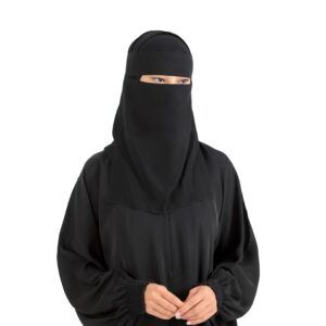 نقاب للنساء من بيدون | مطاط مخفي مزدوج في كلا الطرفين | ربطة (رابتة) في الخلف | الطراز: 7Q1L99NR