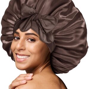 بونيه ساتان حريري للنوم، بونيه شعر مضفر