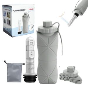 شطاف جو من جوناريس - شطاف محمول عالي الضغط للسفر - شطاف صغير الحجم للسفر للنظافة الشخصية، عناية لطيفة للنساء والرجال