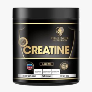 كرياتين بدون نكهة 150 جم (قد يختلف تصميم العبوة) من تشالنجر نيوترشن