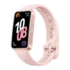 HUAWEI Band 10 Smartwatch with AI-powered Fitness Monitoring, Pro-Level Sleep Analysis, Emotional Wellbeing Assistant, Streamlined Metallic Design, Fast Charging,iOS & Android, HUAWEI Care+, Pink