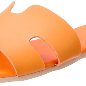 OX womens OX-W-30-Orange/Orange Slipper