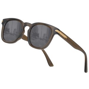 نظارات شمسية بعدسات مستقطبة للنساء مع حماية من الأشعة فوق البنفسجية واسايكو، عصرية كلاسيكية