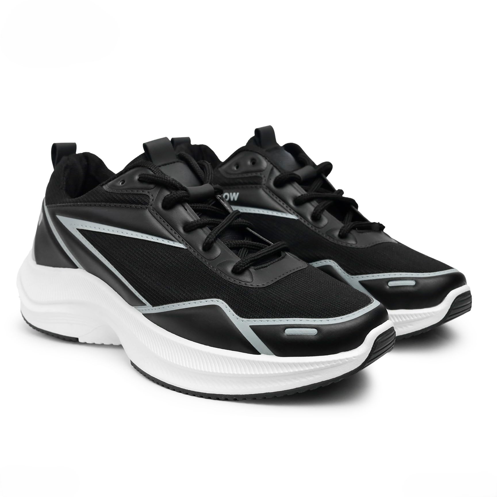 61dMGxxtzzL حذاء رياضي كاجوال للرجال -مريح جدا-خفيف الوزن- خامات طبيعيه مقاومة للبكتريا والفطريات والروائح الكريهه – الألوان {رمادى & أسود & أبيض} - (HK01)