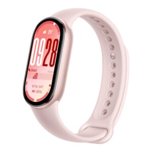 Xiaomi Smart Band 10-1.72 AMOLED Display with 1500 Nits, Sleep and Heart Rate Monitor, 5ATM Waterproof, 21 Days Battery Life, 60 Hz Refresh Frequency, 150+ Modes