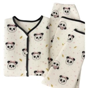 بيجامة شتوي كلاسيك قطيفة مضلع بنقشات متعددة و تصميم راقي للنساء ( وان سايز يلبس لحد 85 كيلو )